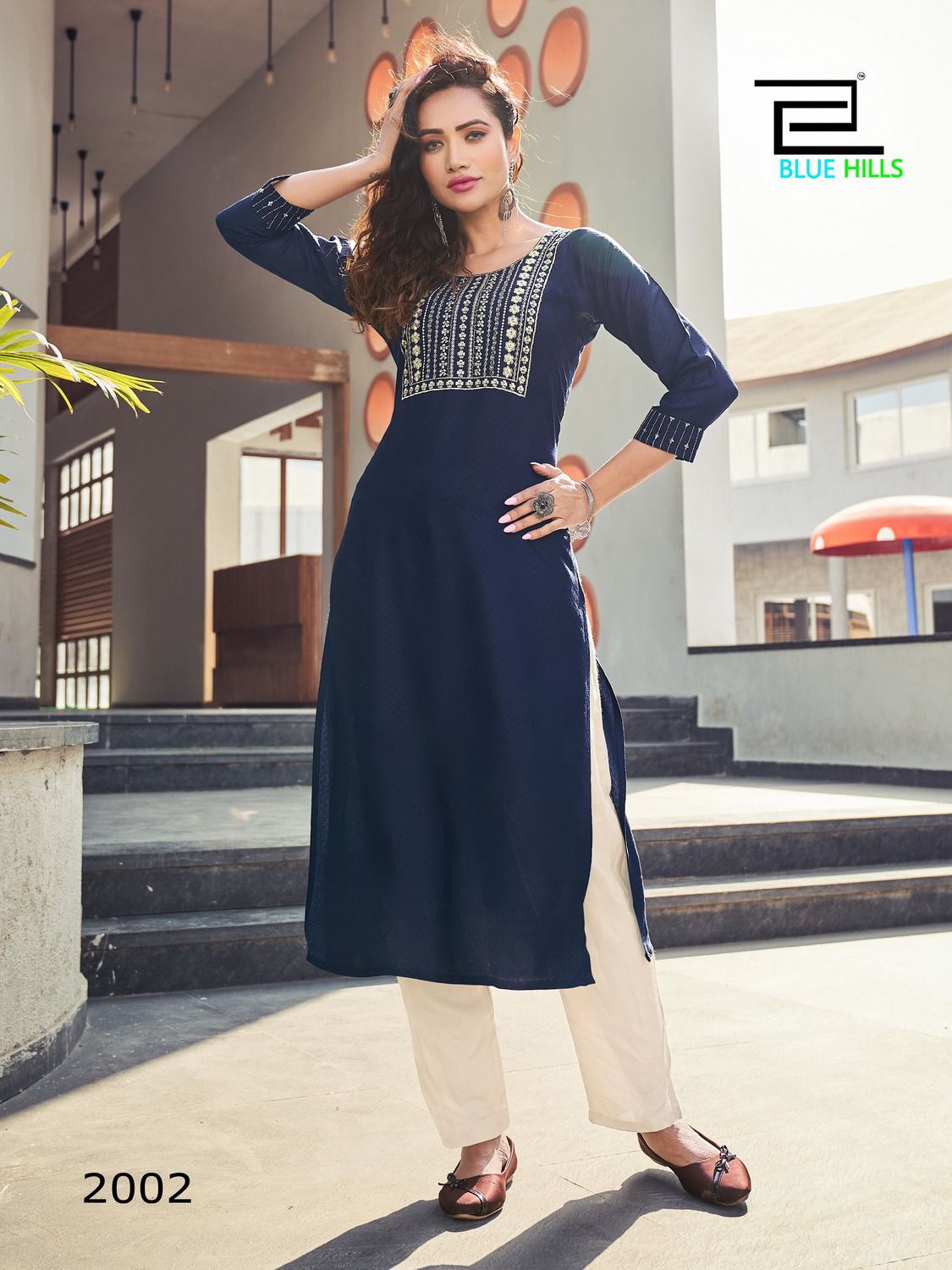 Colorbar Vol 20 By Blue Hills Plus Size Designer Kurtis Catalog